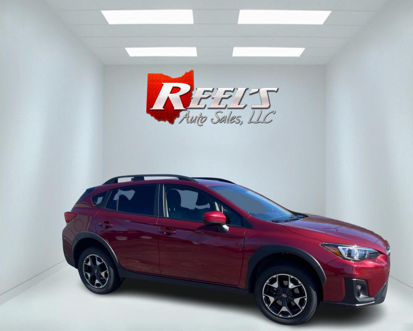 2019 Red /Black Subaru Crosstrek 2.0i Premium CVT (JF2GTACC8KH) with an 2.0L I4 DOHC 16V engine, Automatic transmission, located at 547 E. Main St., Orwell, OH, 44076, (440) 437-5893, 41.535435, -80.847855 - Photo#3